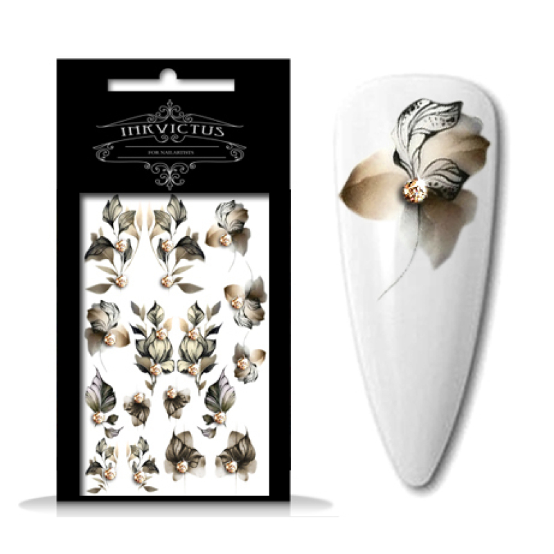 Artikel-Nr.: 5341- glitter bloemen